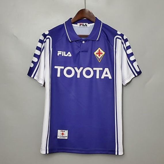 Tailandia Camiseta Fiorentina 1st Retro 1999 2000